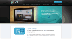 Desktop Screenshot of icsdigitalsignage.com